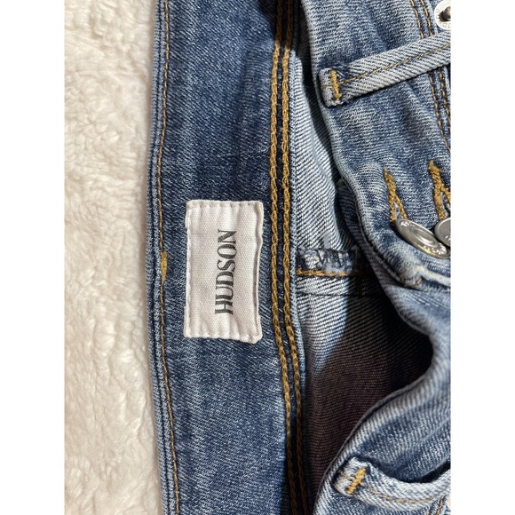 Hudson‎ Collin Skinny Jeans Womens Size 25 MidRise Flap Pocket - Picture 7 of 8